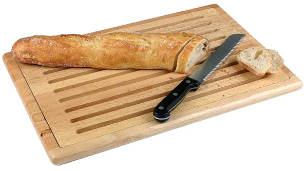 Aps Brotschneidebrett Rubberwood, (B)475 X (T)320 X (H)20 Mm