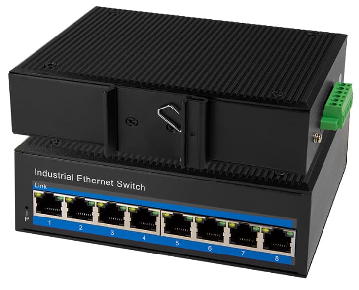 Logilink Industrial Gigabit Ethernet Switch, 8-Port