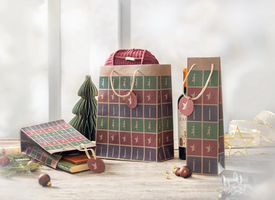Sigel Weihnachts-Geschenktüte , Cut-Out Style, , Klein
