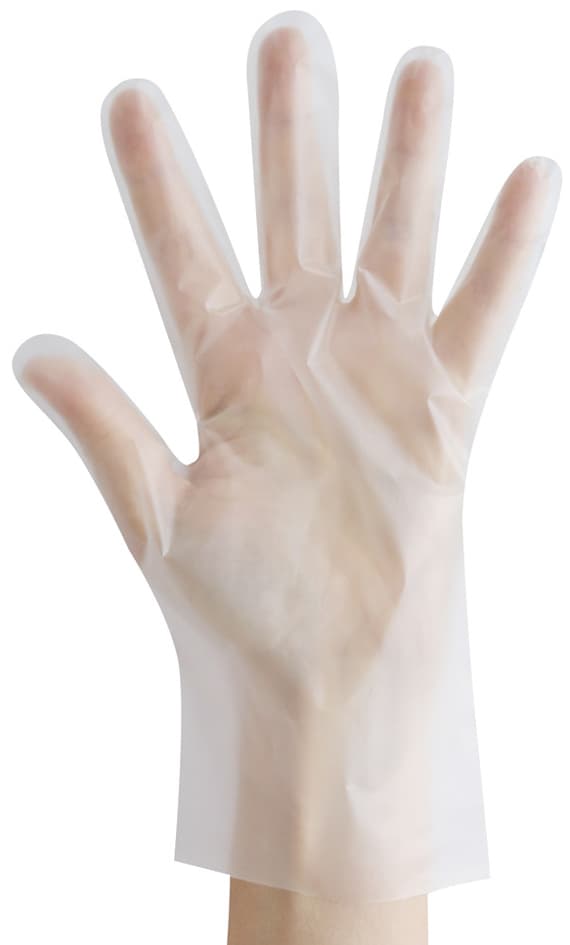 Hygostar Tpe-Handschuh Allfood Thermosoft, Xl, Transparent
