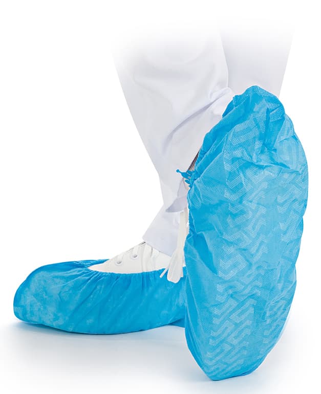 Hygostar Pp-Überschuh , Hygomat, Mit Struktursohle, Blau