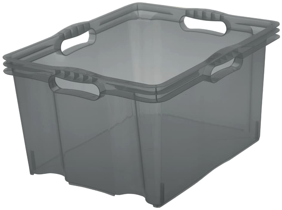 Keeeper Aufbewahrungsbox , Franz, , 24 Liter, Crystal-Grey
