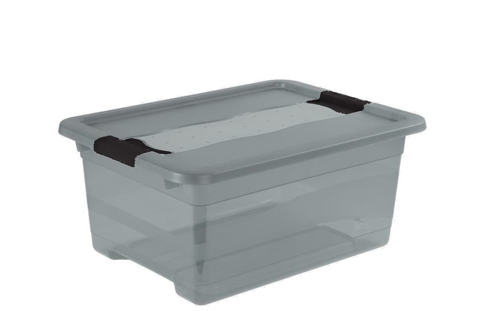 Keeeper Aufbewahrungsbox , Cornelia, , 12 Liter, Crystal-Grey