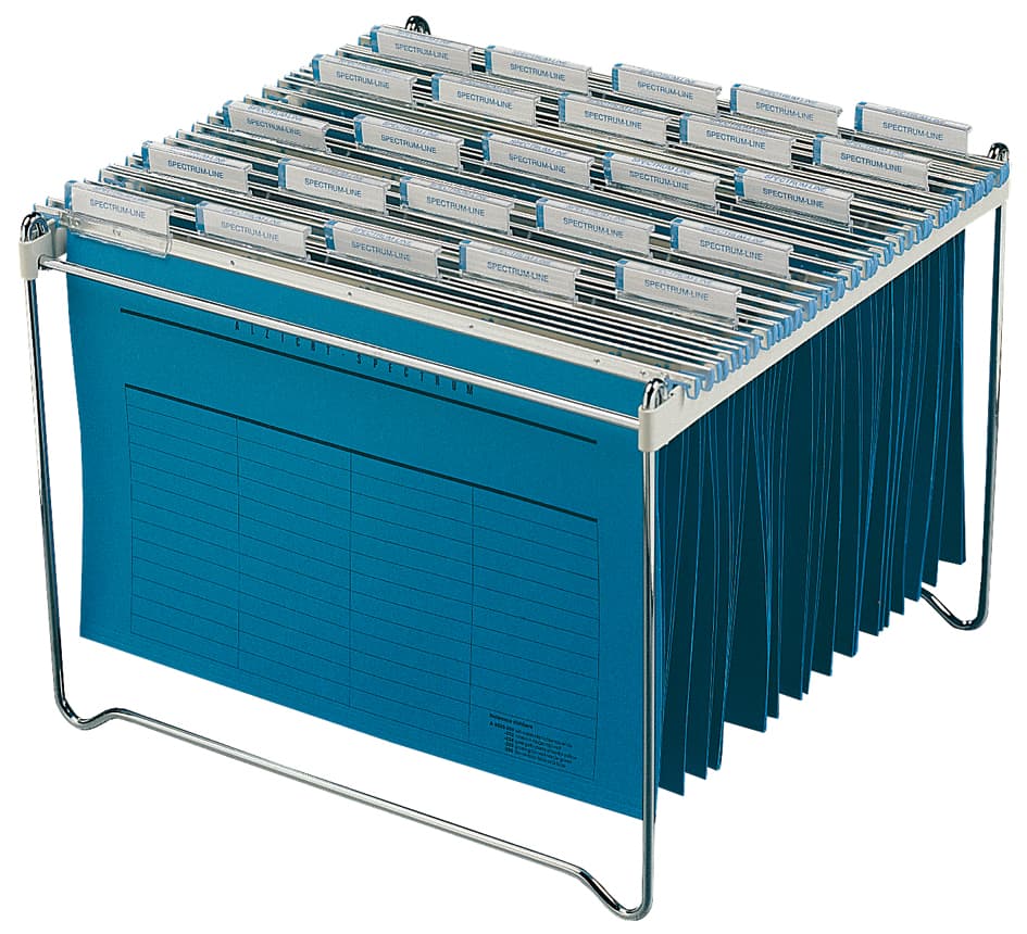 Durable Hängemappen-Gestell, Aus Metall, Silber