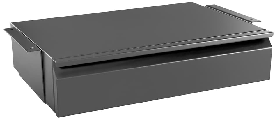 Digitus Schreibtisch Unterbau-Schublade, Schwarz-Matt