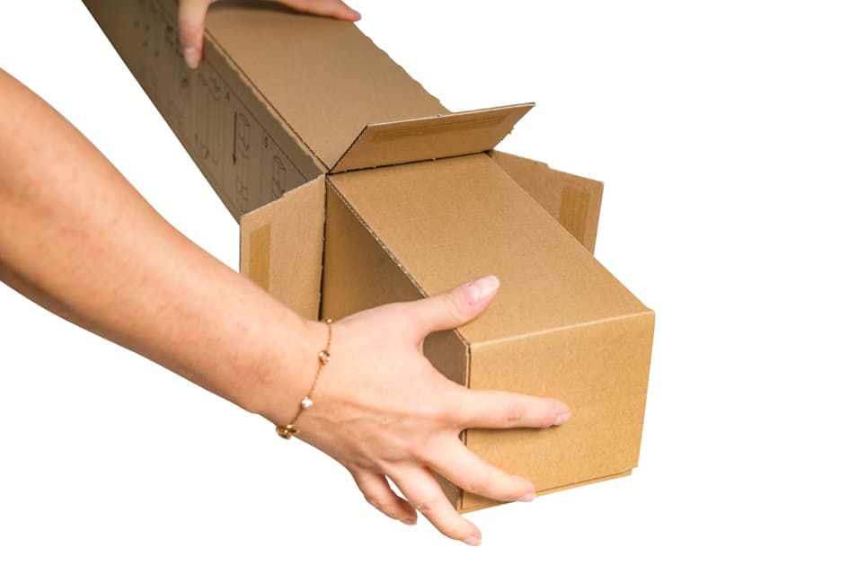 Smartboxpro Versandhülse, Für Din A2 Formate, Sk, Braun