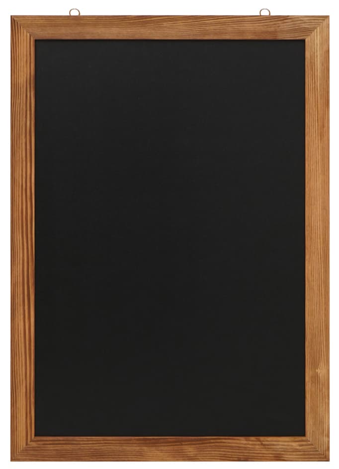 Europel Kreidetafel Mit Holzrahmen, 600 X 840 Mm, Schwarz