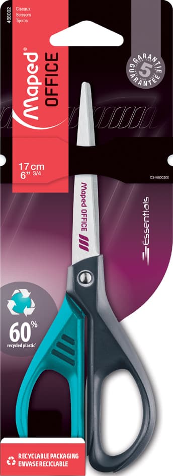 Maped Schere Essentials Office, Rund, 210 Mm
