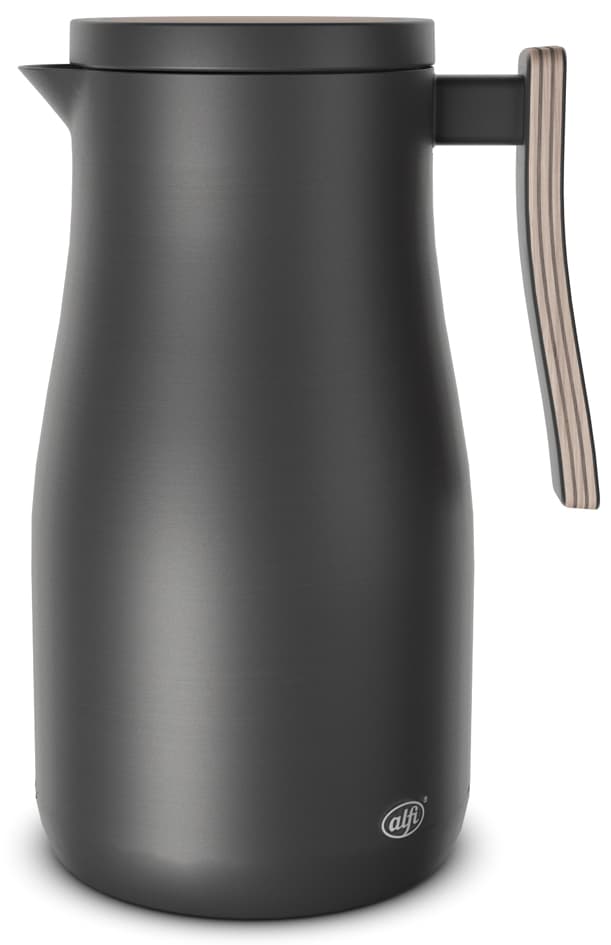 Alfi Isolierkanne Studio Allure, 1,0 Liter, Schwarz