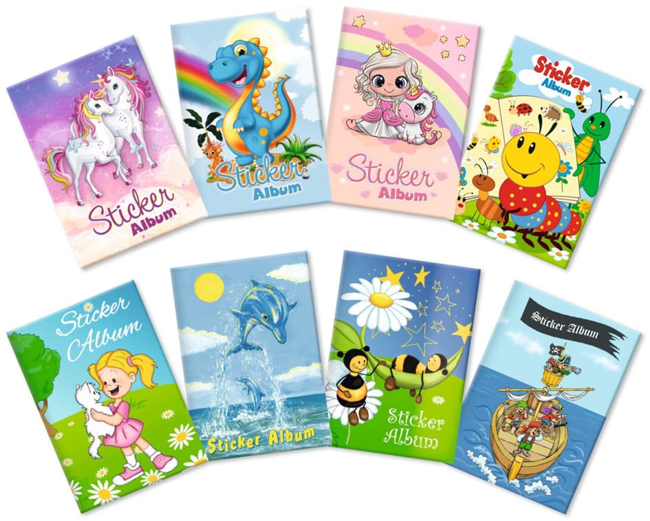 Herma Stickeralbum, Din A5, Sortiment, Motive Sortiert