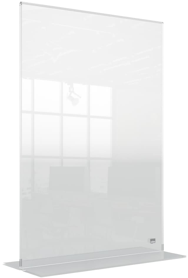 Nobo Tischaufsteller Premium Plus, Acryl, Din A5 Hoch