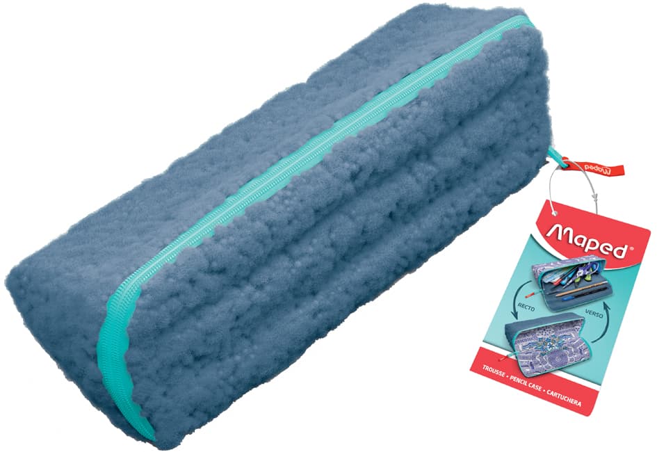Maped Schlamper-Etui Xxl Effect , Blue,