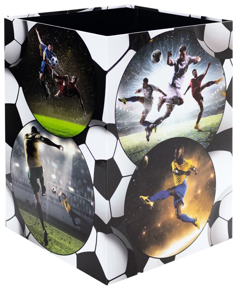 Herma Papierkorb , Fußball, , Karton