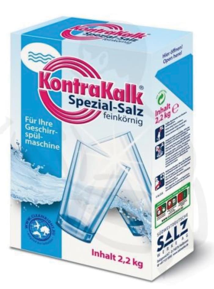 Kontrakalk Spülmaschinensalz, Feinkörnig, 2,2 Kg