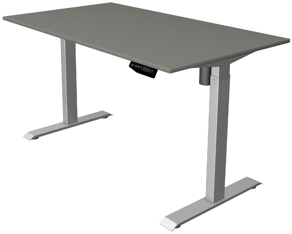 Kerkmann Sitz-Steh-Schreibtisch Move 1, (B)1.400 Mm, Graphit