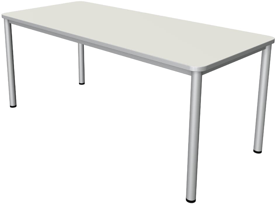 Kerkmann Schreibtisch Prime, (B)1.800 Mm, Weiß