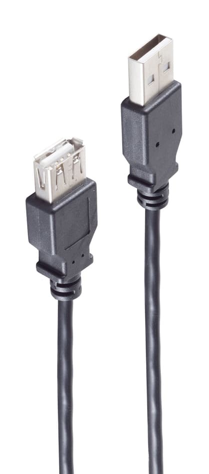 Shiverpeaks Basic-S Usb 2.0 Verlängerungskabel, 1,8 M