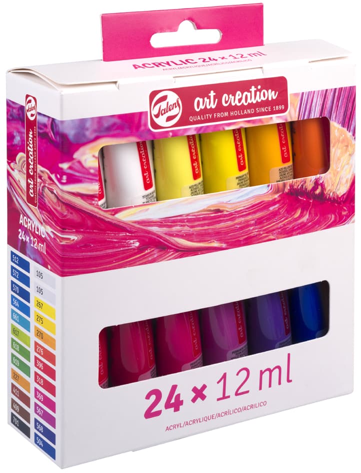 Royal Talens Acrylfarbe Art Creation, 12 Ml, 24er Set
