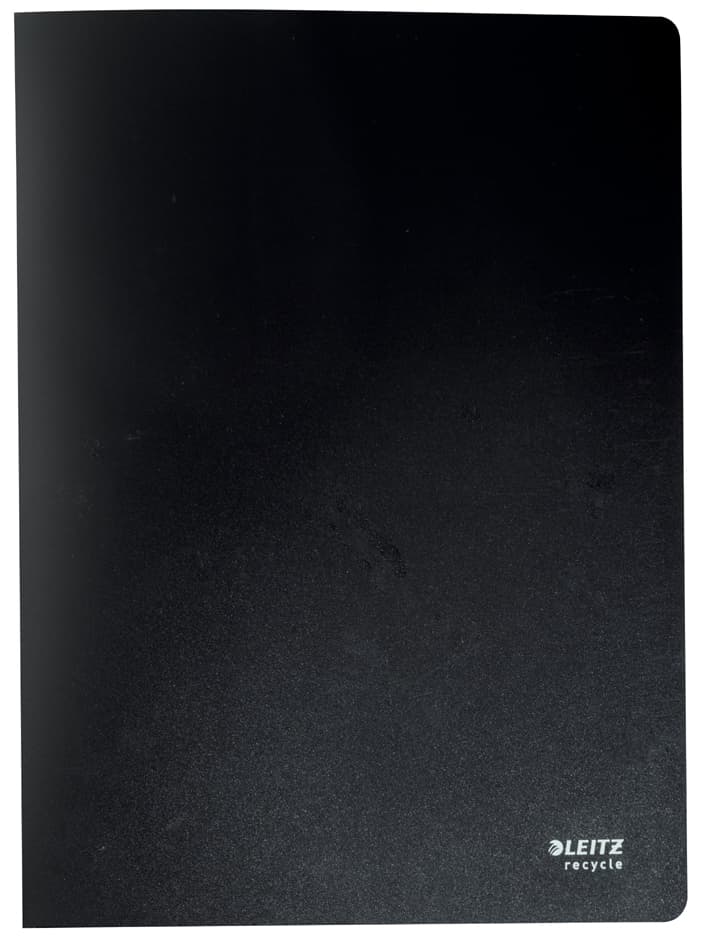 Leitz Sichtbuch Recycle, A4, Pp, Mit 20 Hüllen, Schwarz