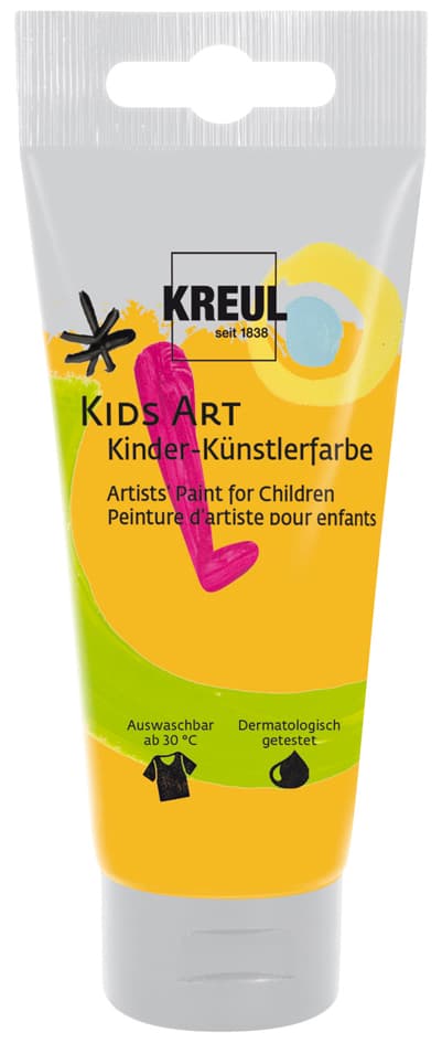 Kreul Kids Art Kinder-Künstlerfarbe, 75 Ml, Weiß