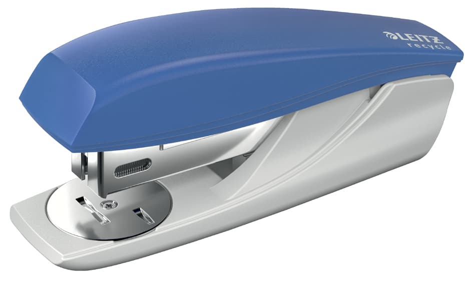Leitz Kleines Heftgerät Nexxt Recycle, Blau
