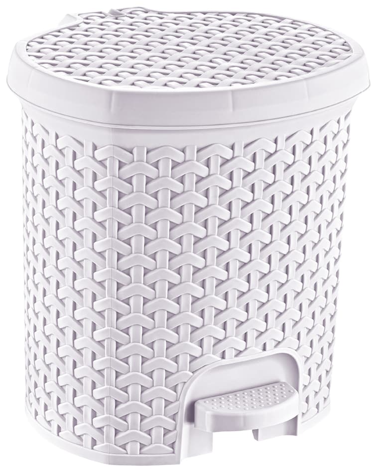 Keeeper Tret-Abfalleimer , Tjark, , 11,5 Liter, Nordic-White