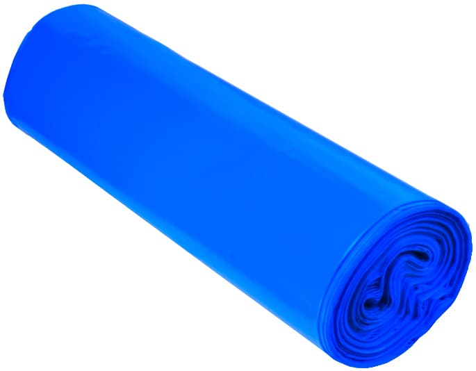 Dm-Folien Müllsäcke, Blau, 120 Liter, Aus Ldpe, 100 My