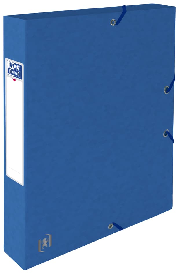 Oxford Sammelbox Top File+, 40 Mm, Din A4, Blau