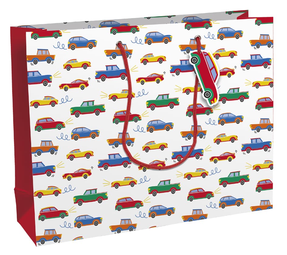 Clairefontaine Geschenktüte , Autos, , Groß