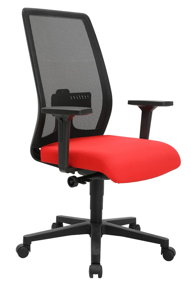 Topstar Bürodrehstuhl , Eurostar 200, , Rot / Schwarz