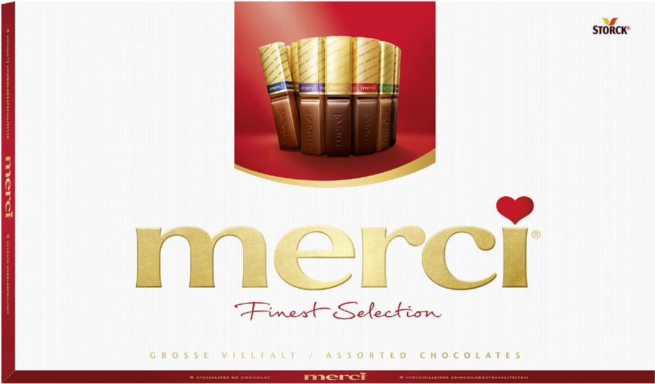 Storck Merci Schokolade Finest Selection, 400 G