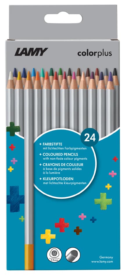 Lamy Dreikant-Buntstifte Colorplus, 24er Kartonetui