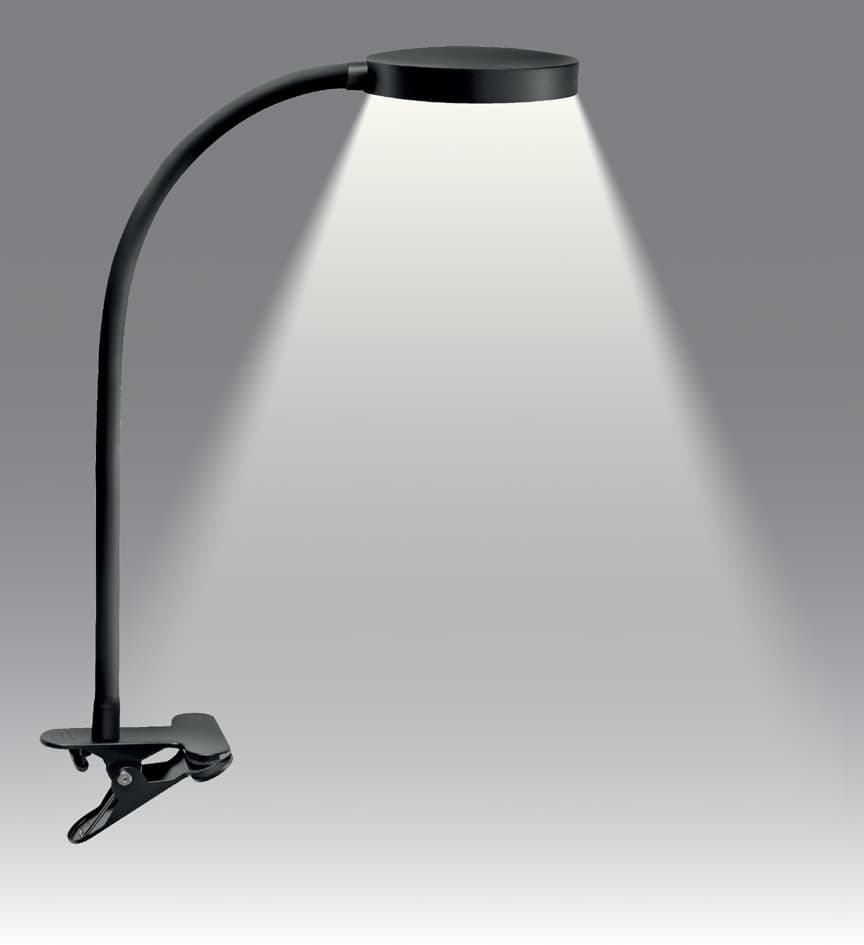 Cep Led Klemmleuchte Flex, Schwarz