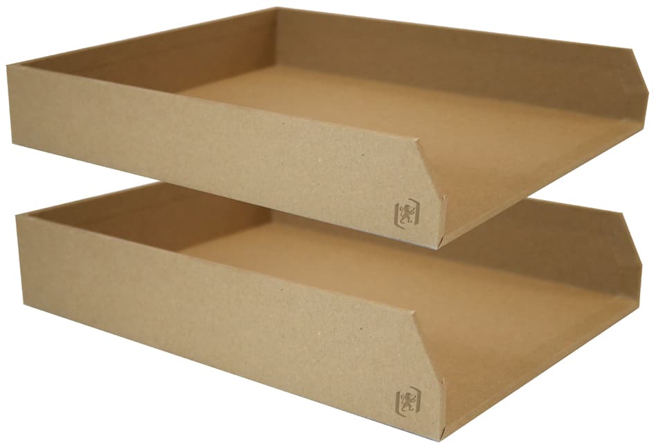 Oxford Briefablagen-Set , Savana, , Din A4+, Aus Karton, Natur