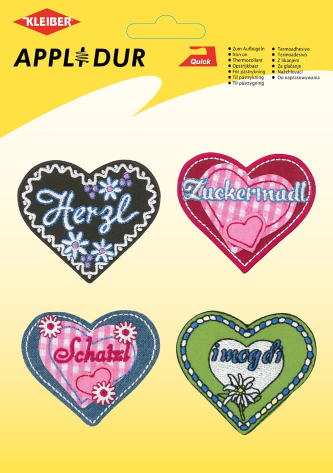 Kleiber Applikations-Sortiment , Country Style, , 10 Motive