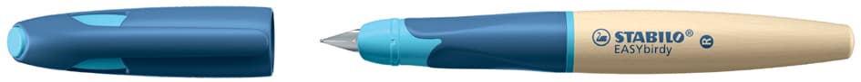 Stabilo Füllhalter Easybirdy Timber R, Rechtshänder, Blau