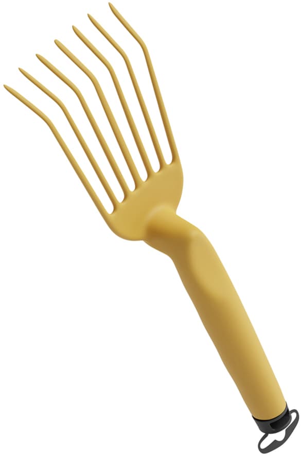 Tera Fächerrechen , Gaia 05, , Curry