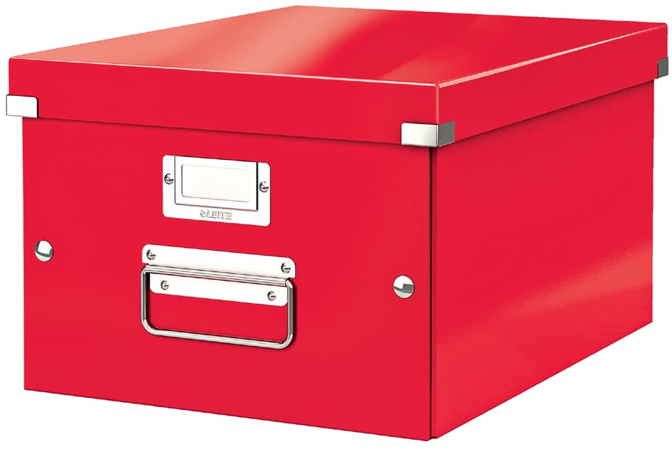 Leitz Ablagebox Click & Store Wow, Din A4, Rot
