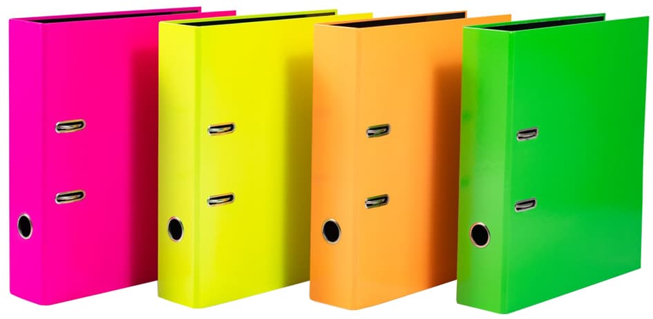 Herma Sortiment Motivordner , Neon,