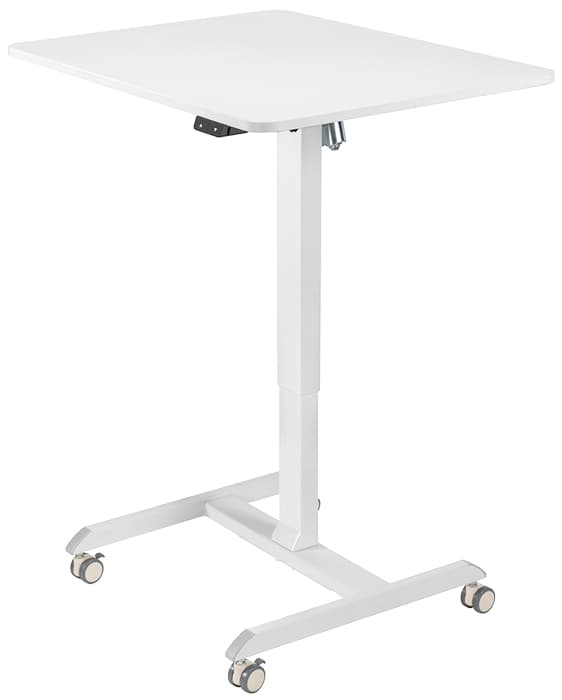Logilink Pc-Sitz-/Steh-Arbeitsplatz, Elektrisch, Weiß