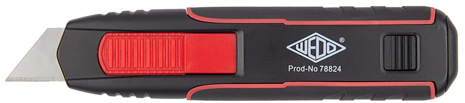 Wedo Safety-Cutter Double Side, Schwarz/Rot