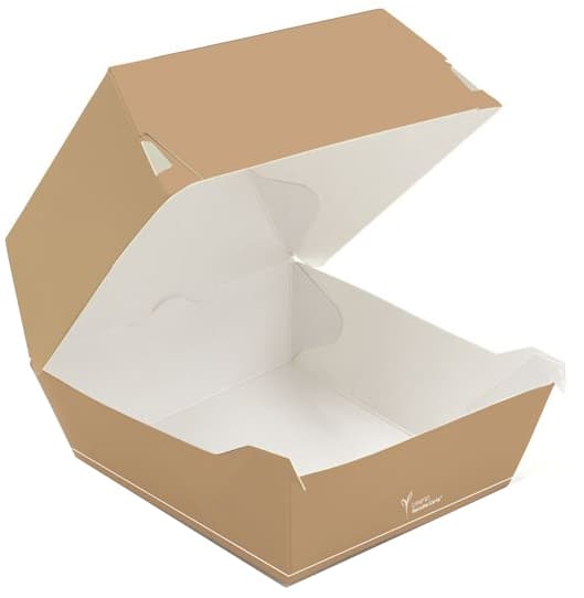 Nature Star Burgerbox Carta, Klappdeckel, 140 X 140 X 85 Mm