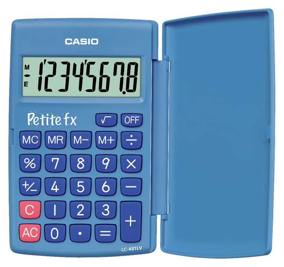 Casio Taschenrechner Lc-401 Lv-Bu , Petite Fx,