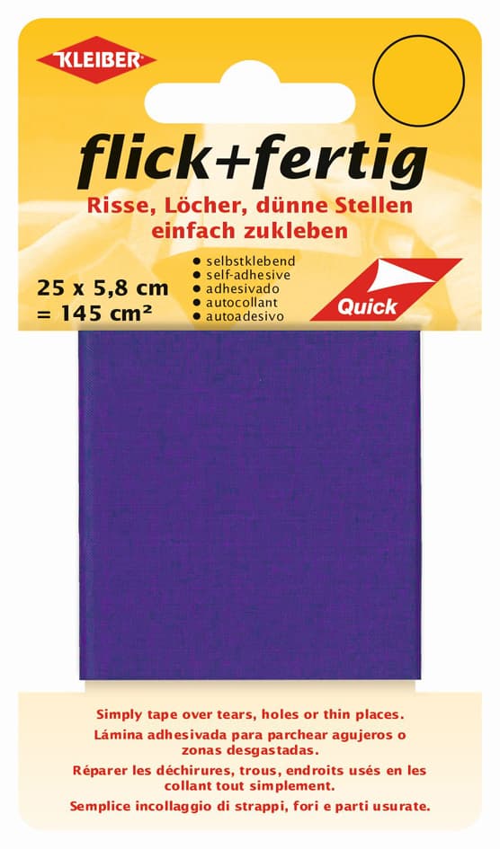Kleiber Reparatur-Set Flick + Fertig, Lila
