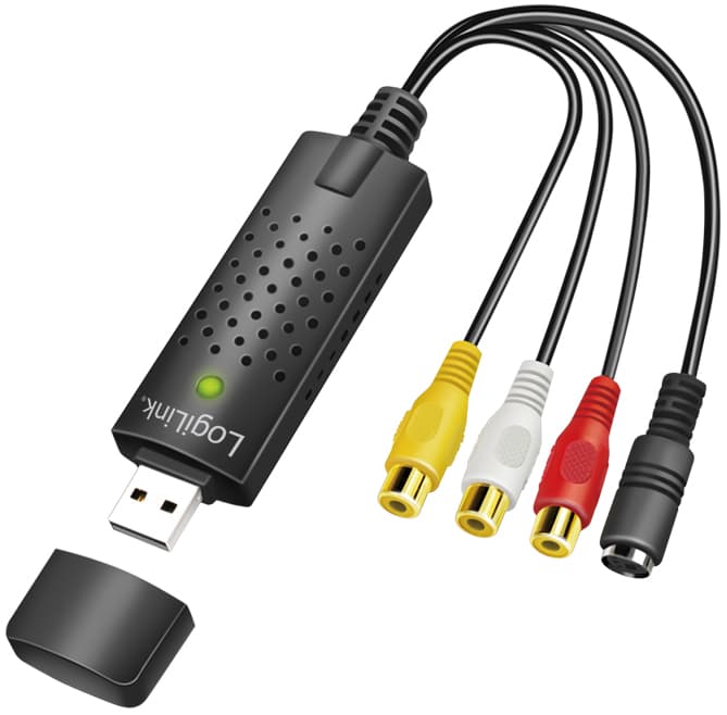 Logilink Usb 2.0 Audio Und Video Grabber, Schwarz