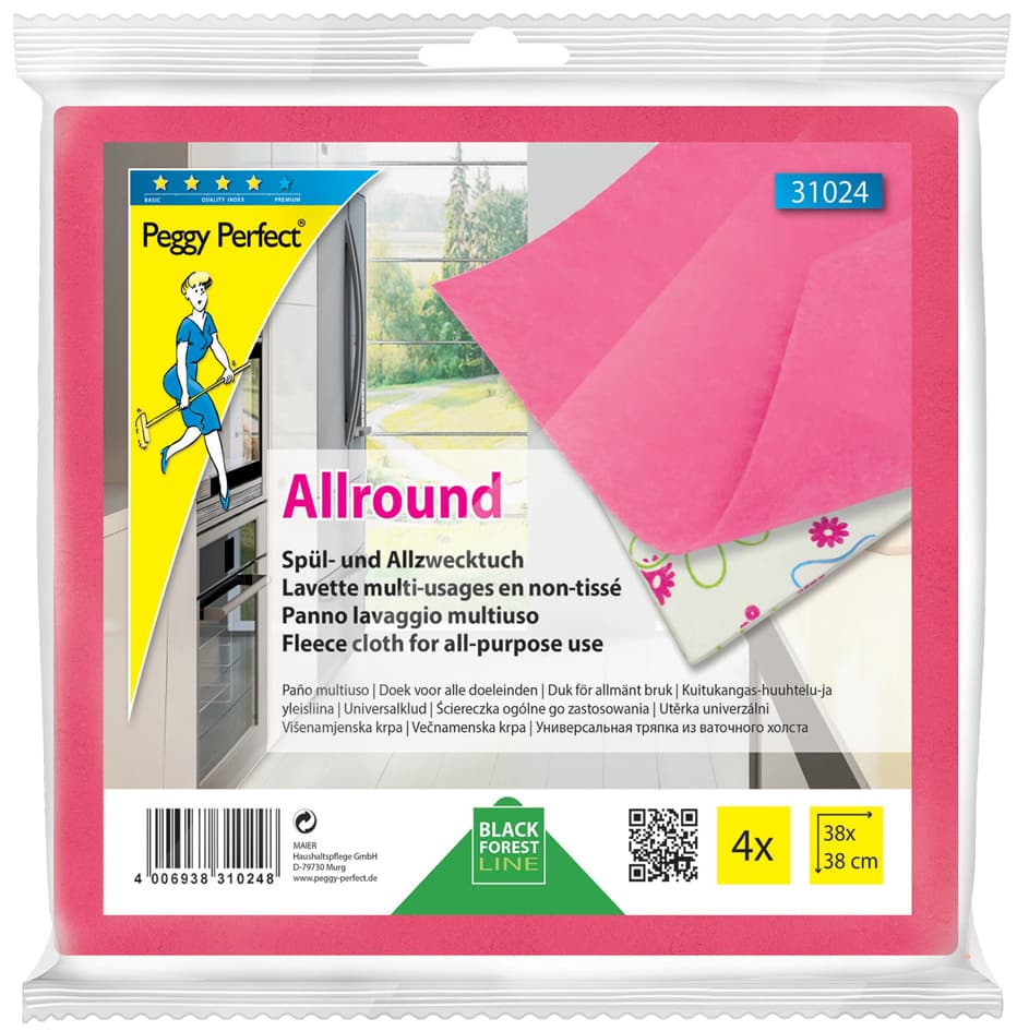 Peggy Perfect Spül-Und Allzwecktuch , Allround, , 4er Pack