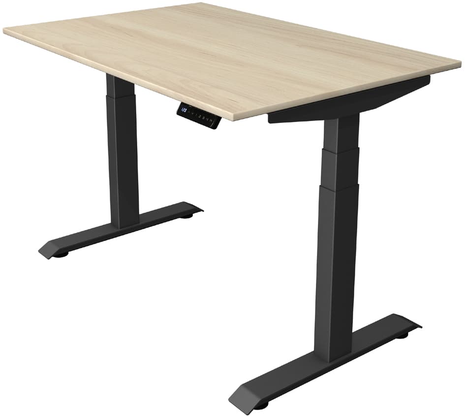 Kerkmann Sitz-Steh-Schreibtisch Move 4, (B)1.400 Mm, Grau