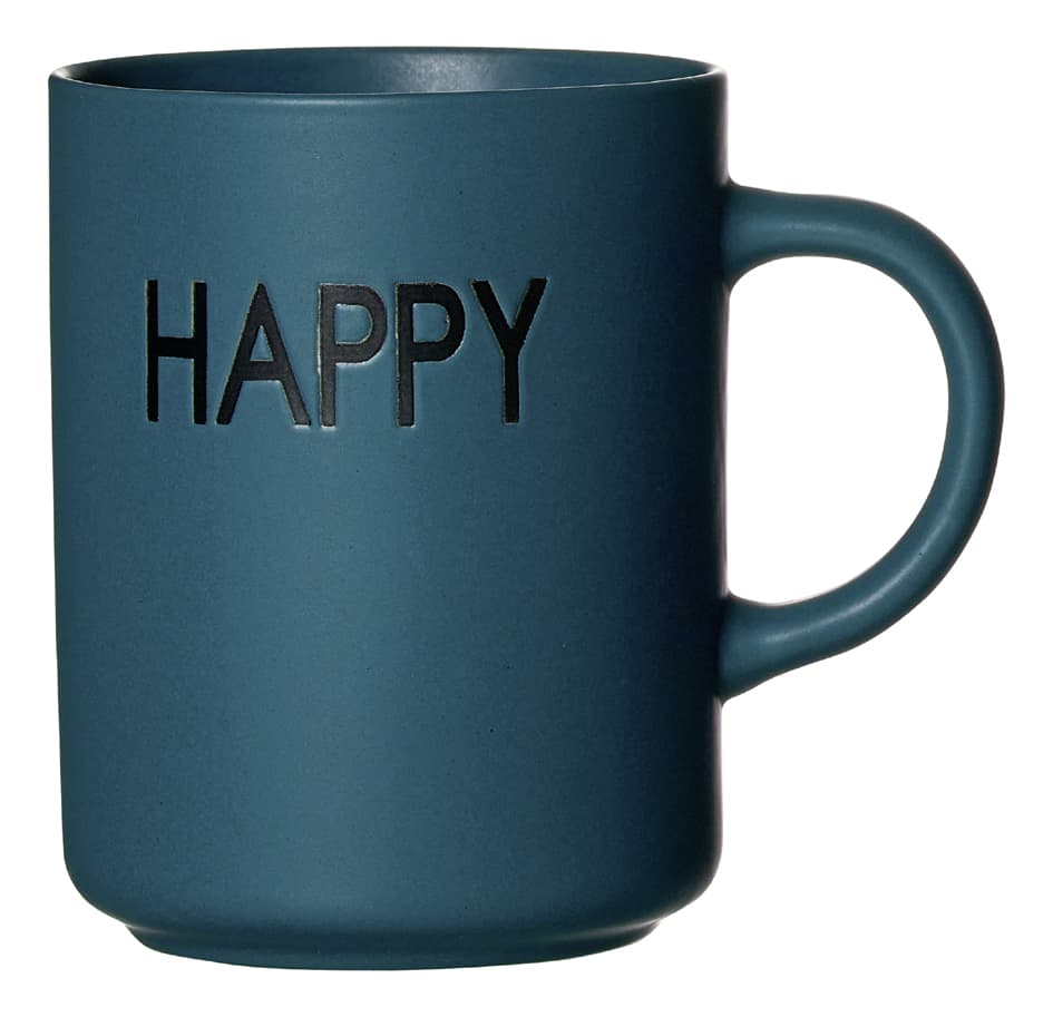 Ritzenhoff & Breker Kaffeebecher Petrol Happy, 390 Ml