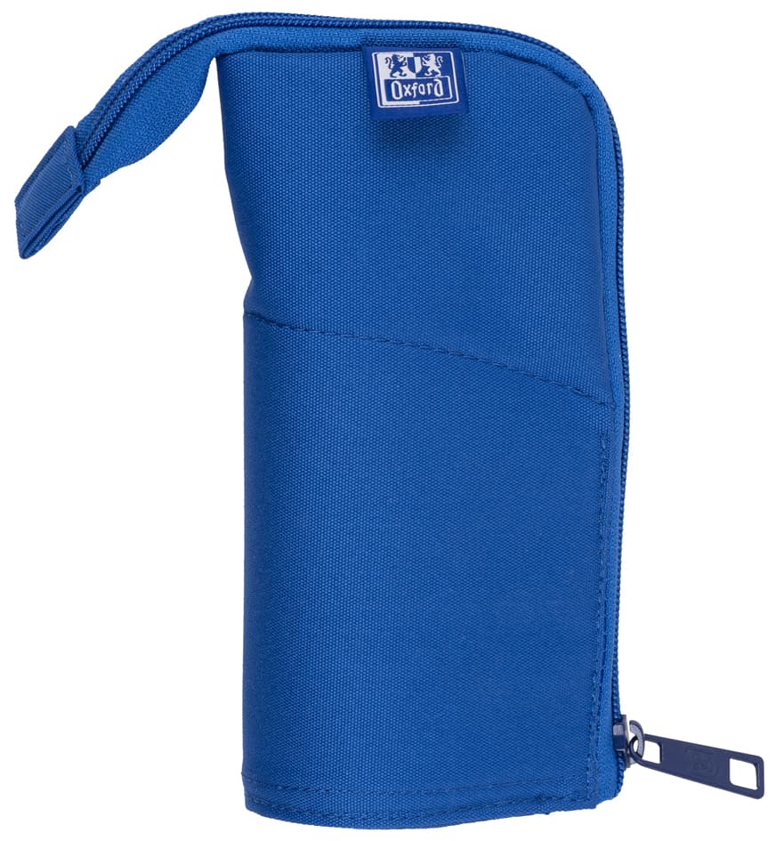 Oxford Schlamper-Etui , Stand-Up, , Polyester, Blau