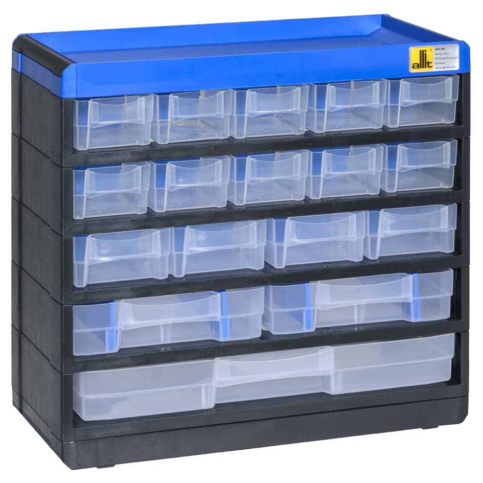 Allit Kleinteilemagazin Varioplus Pro 29/35, 17 Fächer
